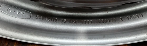 2шт  ВАЗ Диски   R13 x 5, 4*98 ЕТ:35 Dia:58.6