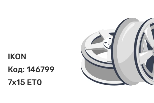 IKON white 7x15 6x139.7 ET0