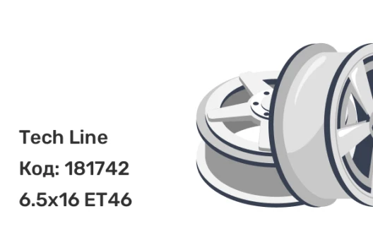 Tech Line 643 6.5x16 5x114.3 ET46
