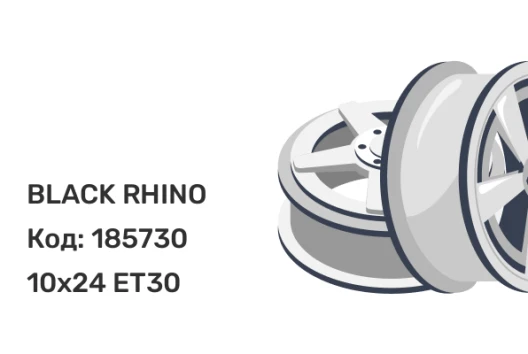 BLACK RHINO MOZAMBIQUE 10x24 5x150 ET30