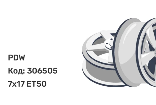 PDW POISON 7x17 5x108 ET50