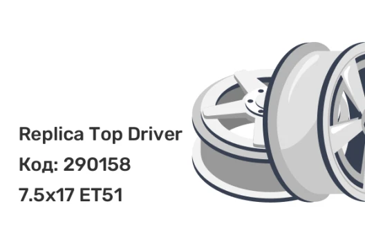 Replica Top Driver SK84 7.5x17 5x112 ET51