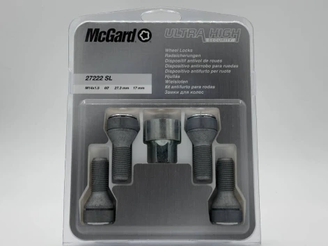 McGard 27222 SLСекретные болты М14 x 1.5 (17мм балон.ключ)