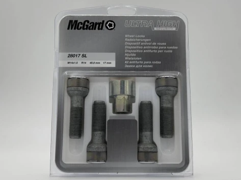 McGard 28017 SL Секретные болты М14 x 1.5 (17мм балон.ключ)