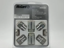 McGard 31156SL Секретные гайки M12 x 1.5 плоская с прессшайбой, 2 ключа (21мм балон.ключ)