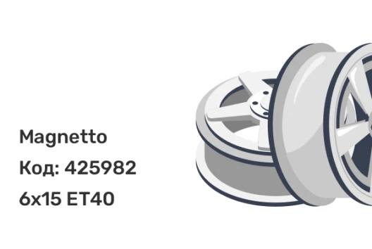 Magnetto 15006 6x15 5x139.7 ET40