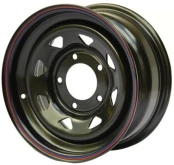 Off-Road-Wheels Black mat 8x16 5x139.7 ET0