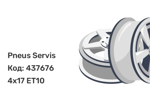 Pneus Servis 725601 4x17 5x112 ET10