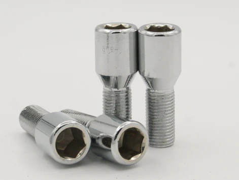 Болт AB  М14*1,5*28 конус хром внутр. шестигр.