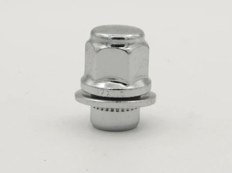 Гайка M12*1,50*37,5 прессшайба, хром, D18,5мм, кл.21мм, Toyota, LeXus RX330 (N043/137.521)