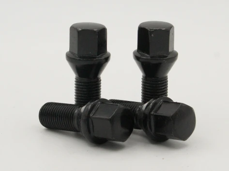 Болт  AB CH17 M14*1,5*28 конус, черные