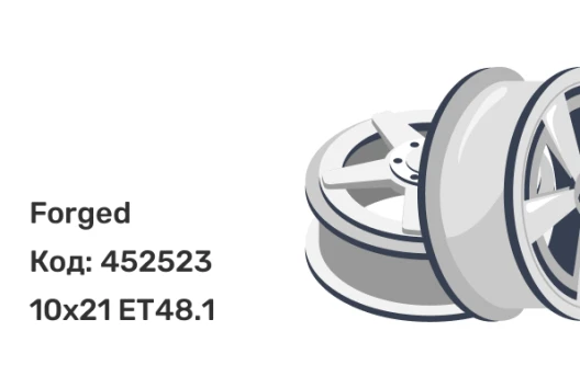 Forged PLATINUM S-223 10x21 5x112 ET48.1