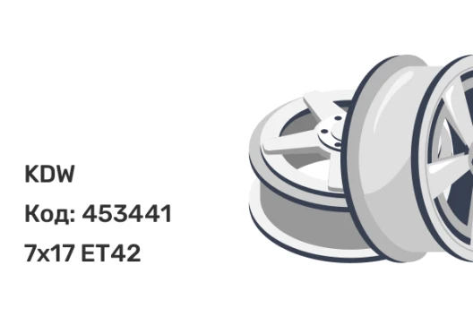 KDW KD1740 7x17 5x108 ET42