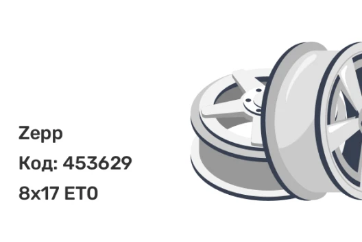 Zepp Semicircle 8x17 5x127 ET0