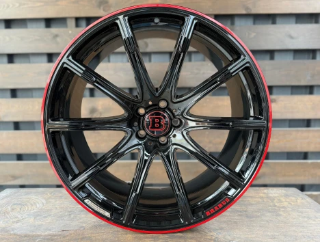 4шт  BRABUS Диски  10.5x22, 5*112 ЕТ:31 Dia:66.5 10.5x22, 5*112 ЕТ:55 Dia:66.5