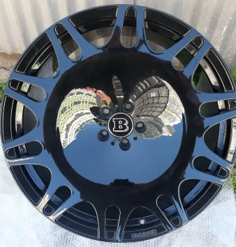 4шт  BRABUS Диски  11.5x23, 5*112 ЕТ:47 Dia:66.6 9.5x23, 5*112 ЕТ:45 Dia:66.6