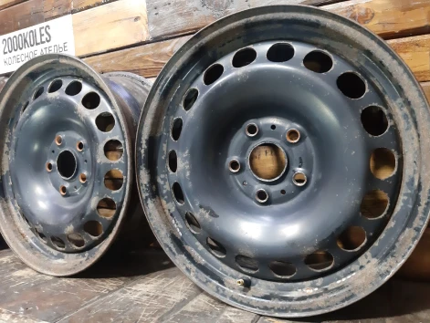 4шт  Volkswagen Диски  6.5x16, 5*112 ЕТ:33 Dia:57,1