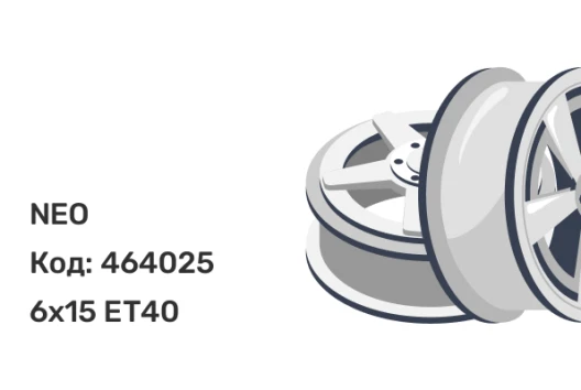 NEO 573 6x15 4x100 ET40