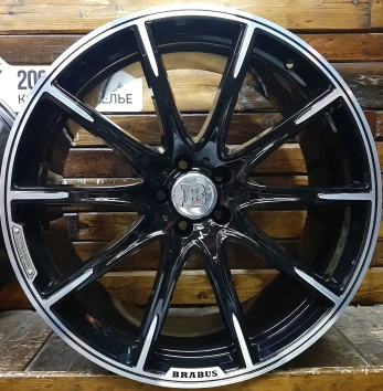 4шт  BRABUS Диски  10.5x22, 5*112 ЕТ:31 Dia:66.5 10.5x22, 5*112 ЕТ:55 Dia:66.5