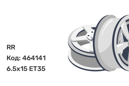 RR CSS3307 6.5x15 5x100 ET35