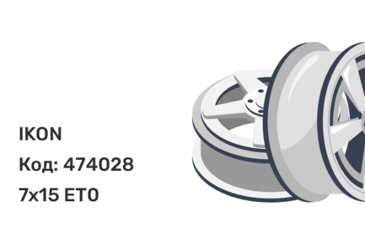 IKON SNC028 7x15 5x139.7 ET0