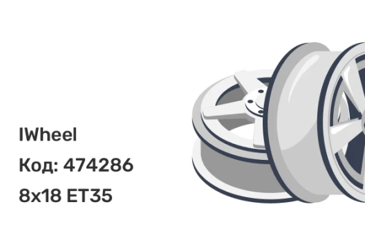 IWheel IVF-3103 8x18 5x114.3 ET35 IWheel IVF-3103 8x18 5x114.3 ET35
