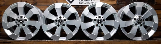 4шт  оригинал  Mercedes Benz Диски  8x18, 5*112 ЕТ:56,4 Dia:66.6