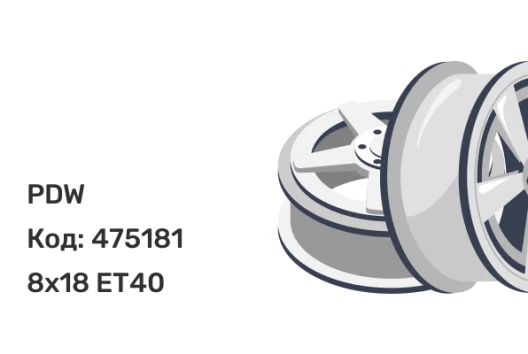 PDW SPYDER 8x18 5x110 ET40