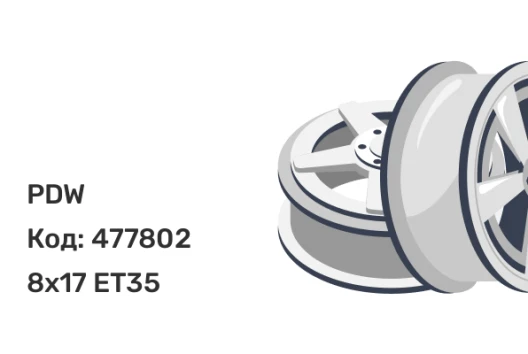 PDW PYTHON 8x17 6x139.7 ET35
