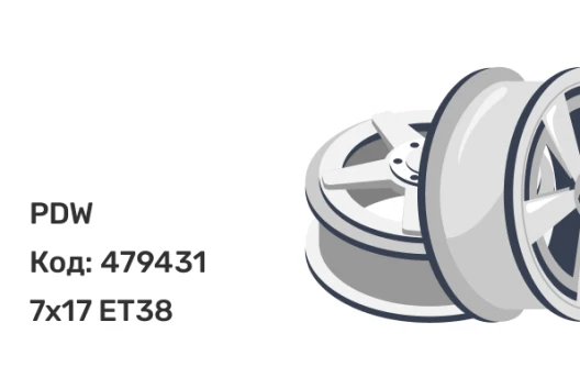 PDW RACE 7x17 5x100 ET38 PDW RACE 7x17 5x100 ET38
