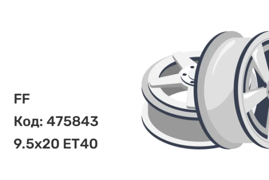 FF H3078F 9.5x20 5x112 ET40