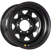 Off-Road-Wheels Black 10x15 6x139.7 ET-10
