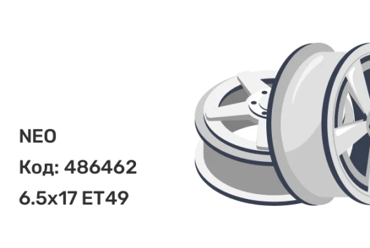 NEO 781 6.5x17 5x114.3 ET49