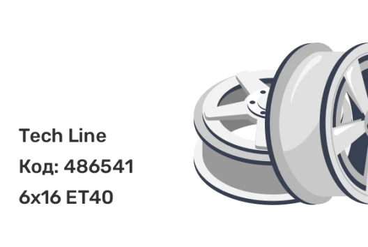 Tech Line 634 6x16 4x114.3 ET40 Tech Line 634 6x16 4x114.3 ET40