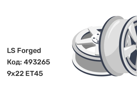 LS Forged FG55 9x22 6x139.7 ET45