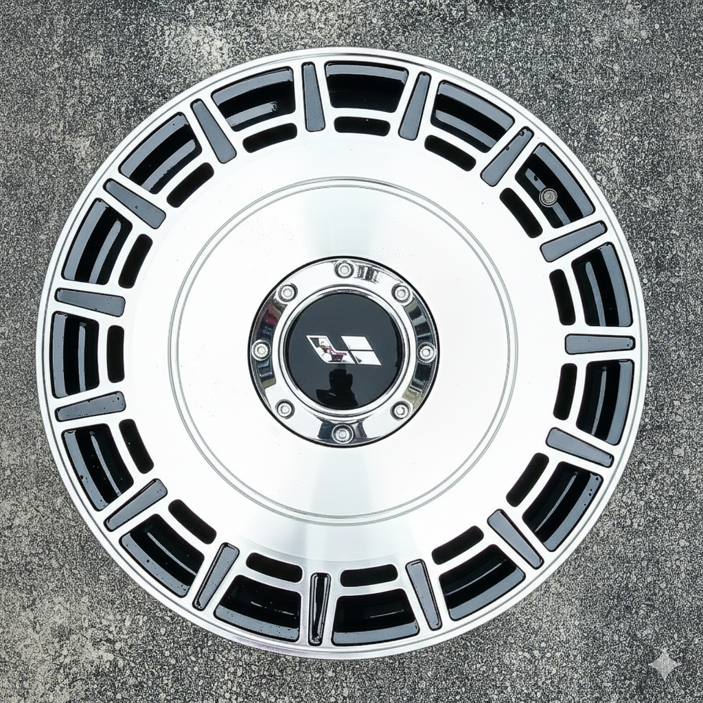 RGW 9x21 5x120 ET:45 dia:62.5 Gloss Black Polish Face