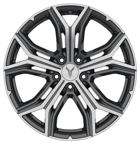 VISSOL 8,5x20 5*120 Et:30 Dia:66,1 Gloss Black with Machined Face