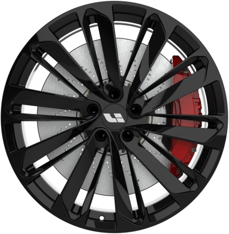 VISSOL 9x21 5*120 Et:45,5 Dia:62,5 Gloss Black