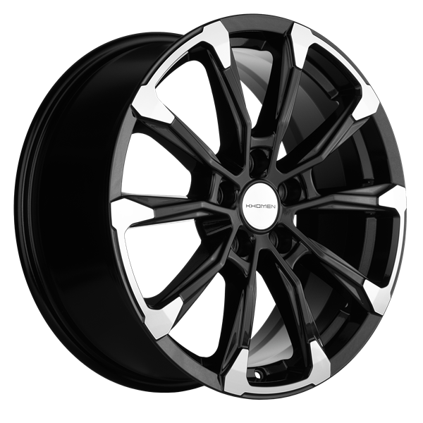 Khomen 7,5x18 5*108 Et:40 Dia:54,1 BLACK-FP