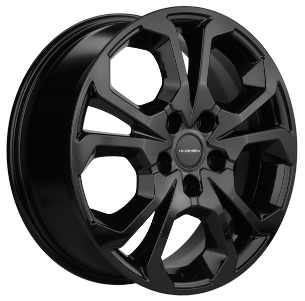 Khomen 6,5x17 5*114,3 Et:40 Dia:64,1 Black