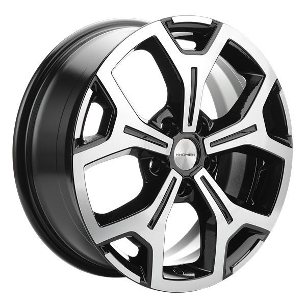 Khomen 6,5x17 5*120 Et:60 Dia:65,1 Black-FP