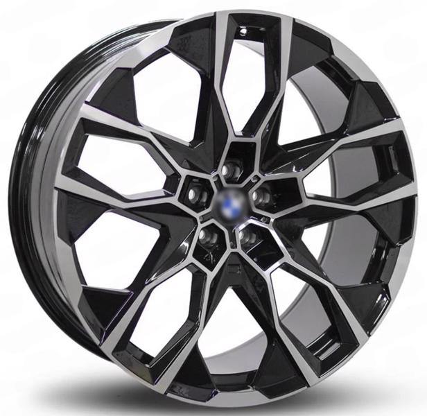 Forged 10x22 5*112 Et:30 Dia:66,6 Gloss Black Face