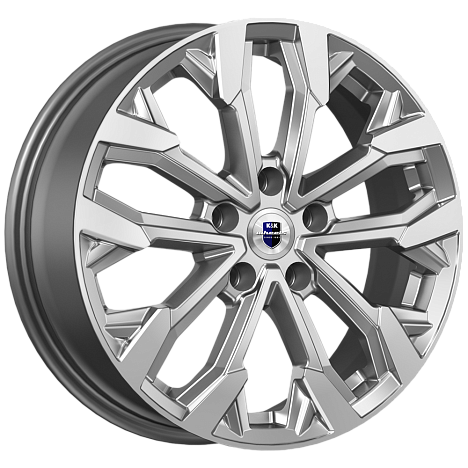 K&K 6,5x17 5*108 Et:43 Dia:65,1 дарк платинум