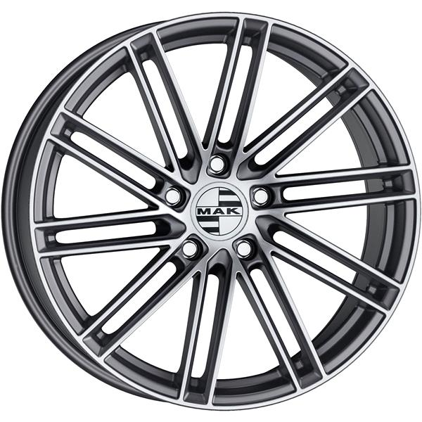 MAK 10,5x20 5*130 Et:55 Dia:71,6 Gunmetal Mirror Face