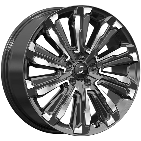 Premium Series 8x20 5*114,3 Et:45 Dia:66,1 Diamond Black Gris