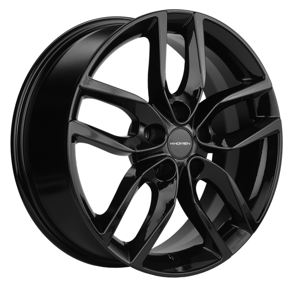 Khomen 6,5x17 5*114,3 Et:40 Dia:64,1 Black