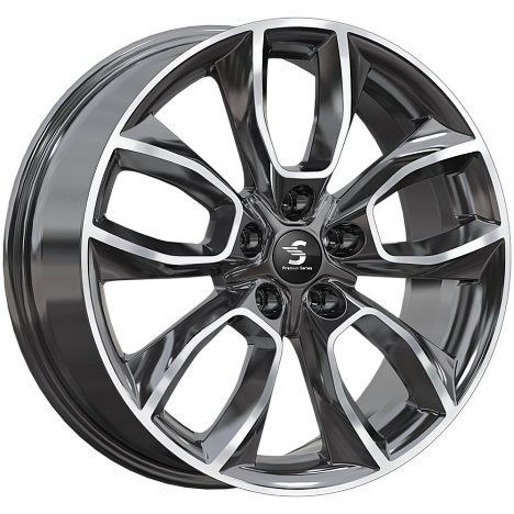 Premium Series 7,5x18 5*114,3 Et:45 Dia:66,1 Diamond black gris