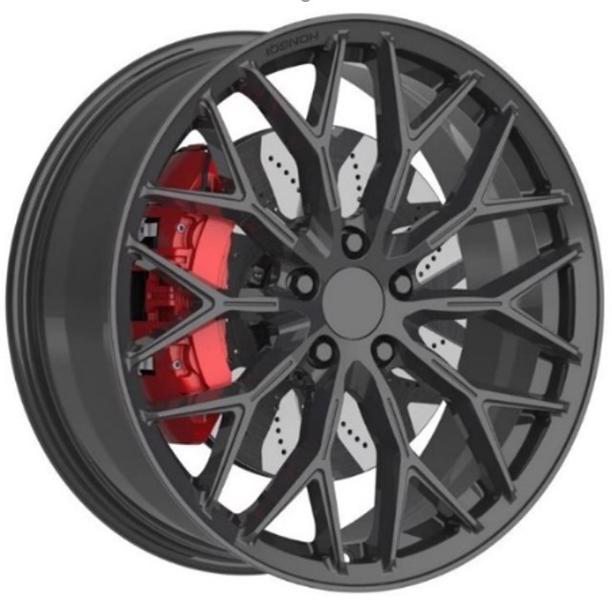 VISSOL 8,5x21 5*108 Et:35 Dia:63,4 Gloss Black