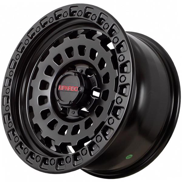 FF 9x17 6*139,7 Et:-12 Dia:110,1 Matt Black + Black Rivets