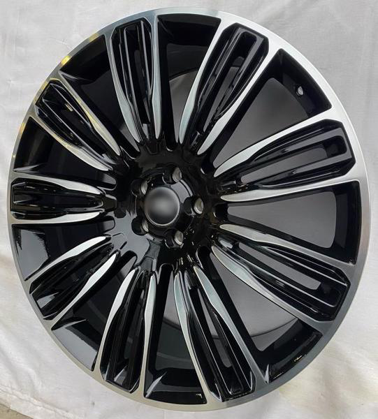 Replica FR 9,5x22 5*108 Et:45 Dia:63,4 Black Machined Face